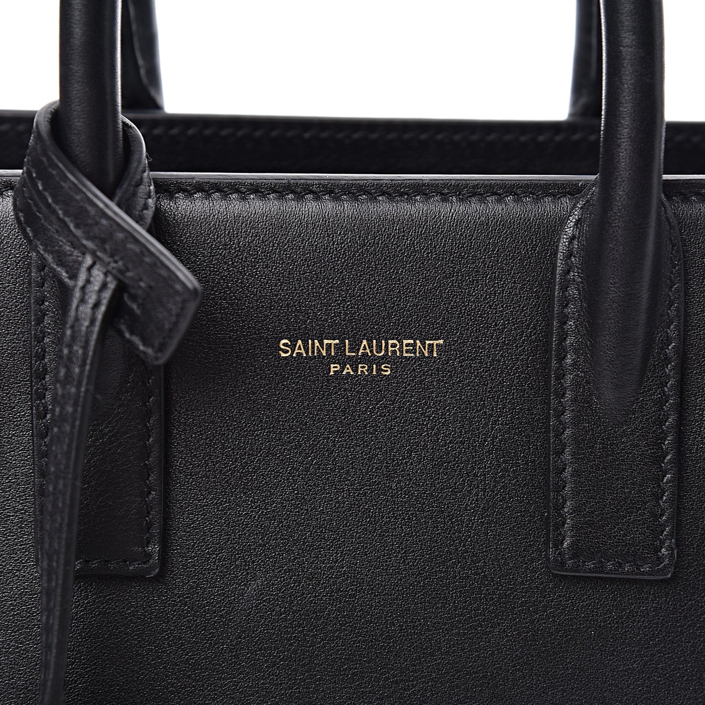 Calfskin Nano Sac De Jour Black