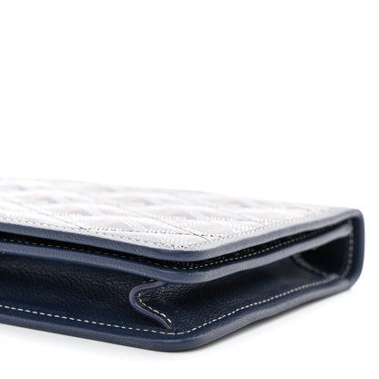 Goyard Goyardine Alexandre III Bag Navy 10 of 11