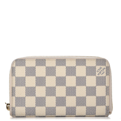 Louis Vuitton Damier Azur Compact Zippy Wallet 1 of 10