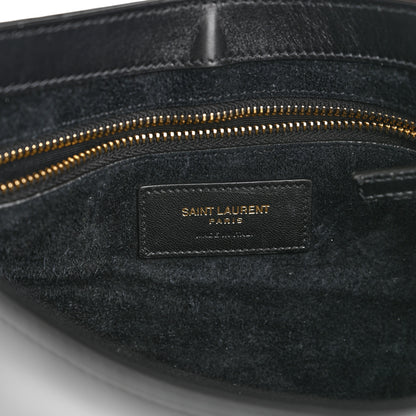 Saint Laurent Smooth Calfskin Le 5 A 7 Hobo Black 6 of 9