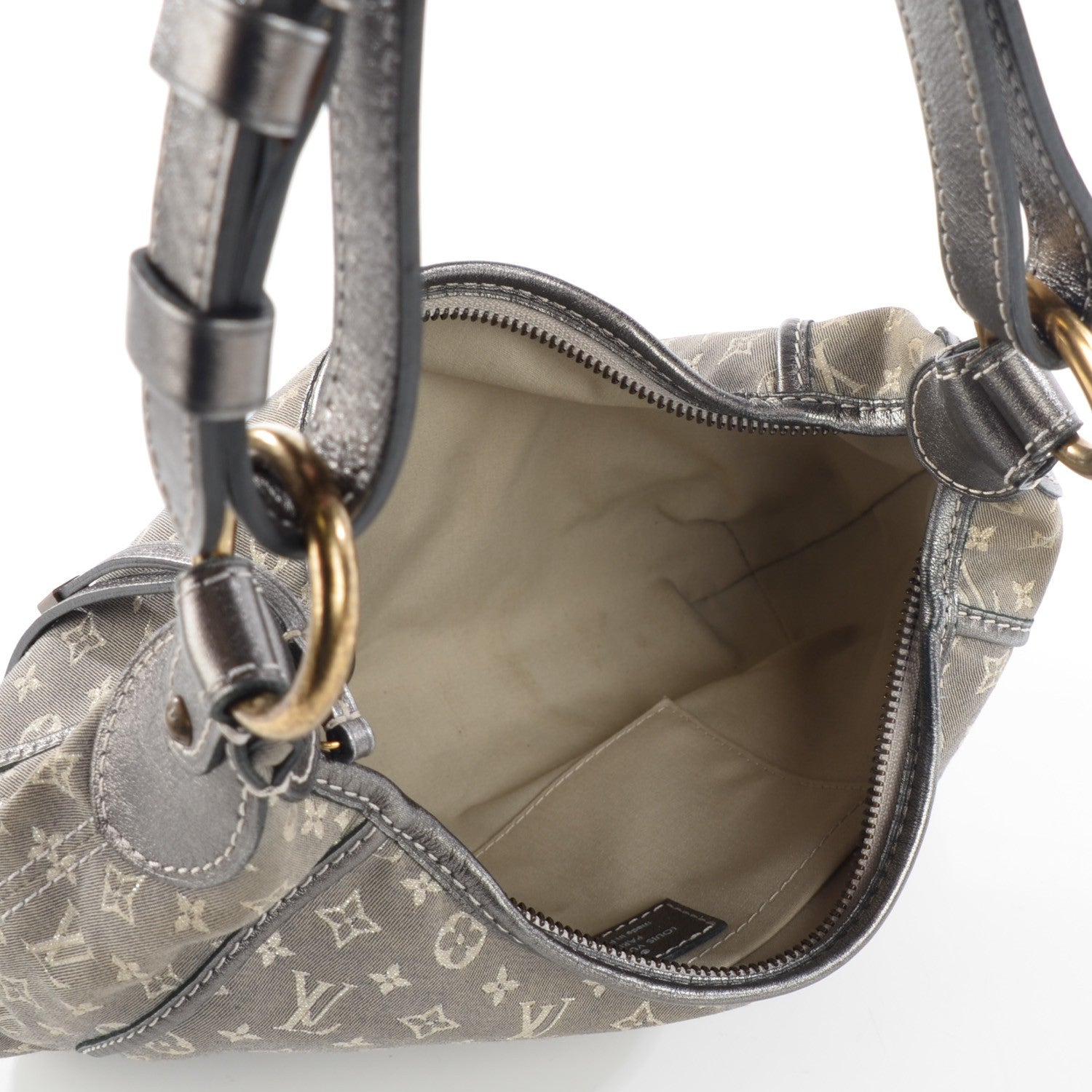 Louis Vuitton Mini Lin Manon PM Platine 5 of 9