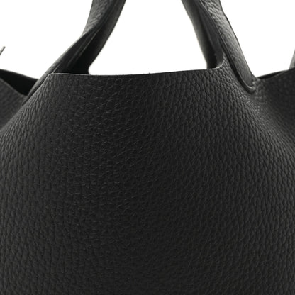 Hermes Taurillon Clemence Picotin Lock 18 PM Black 8 of 11