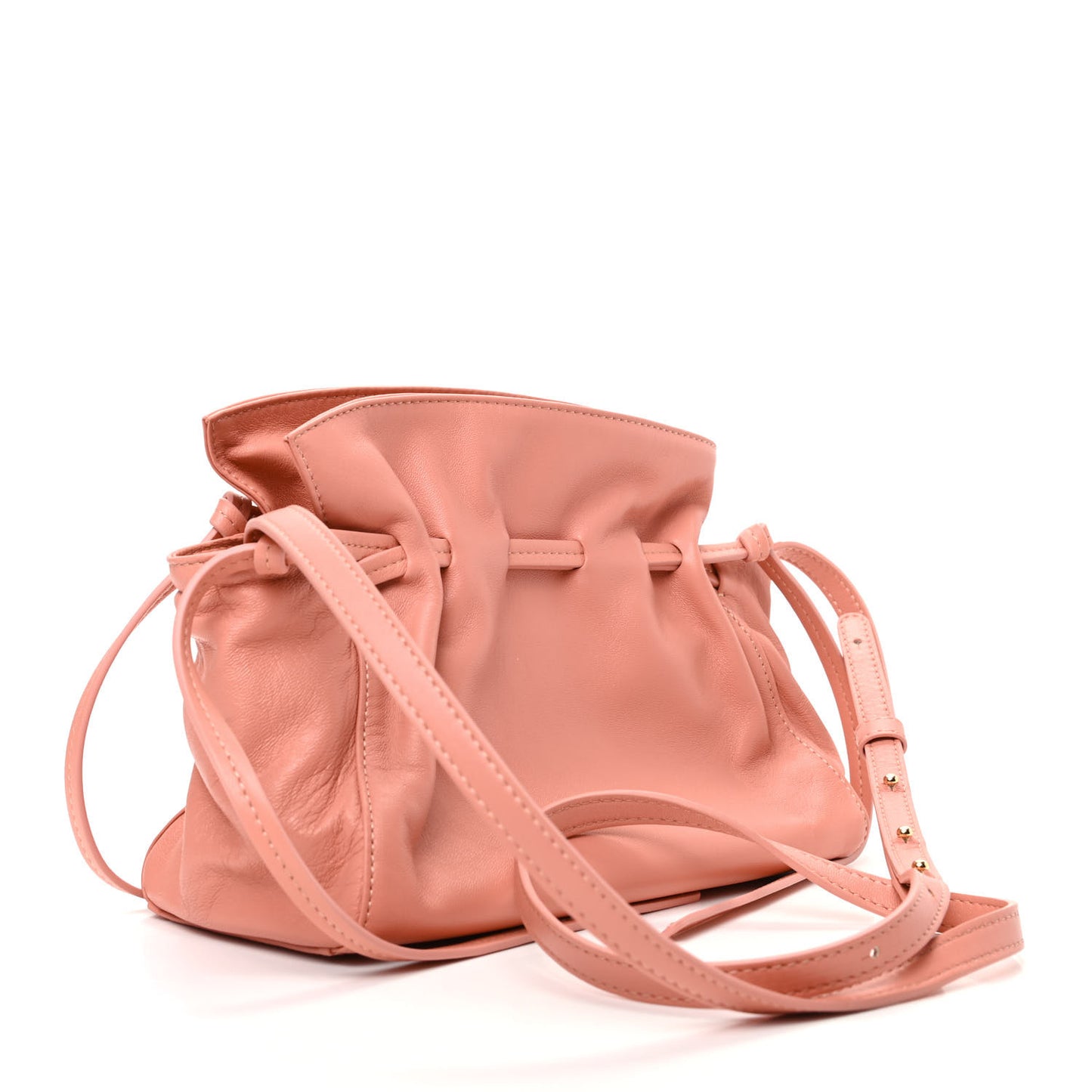 Lambskin Mini Protea Bag Coral
