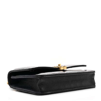 Chanel Lambskin Quilted Chanel 19 Wallet On Chain WOC Black 4 of 13
