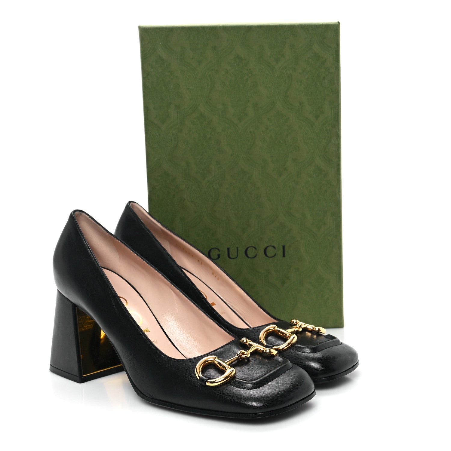 Gucci Malaga Kid Horsebit 75mm Pumps 41 Black 10 of 10