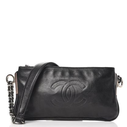 Chanel Lambskin Ultimate Soft Pochette Black 1 of 7