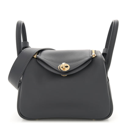 Hermes Swift Verso Mini Lindy 20 Graphite Gris Perle 1 of 11