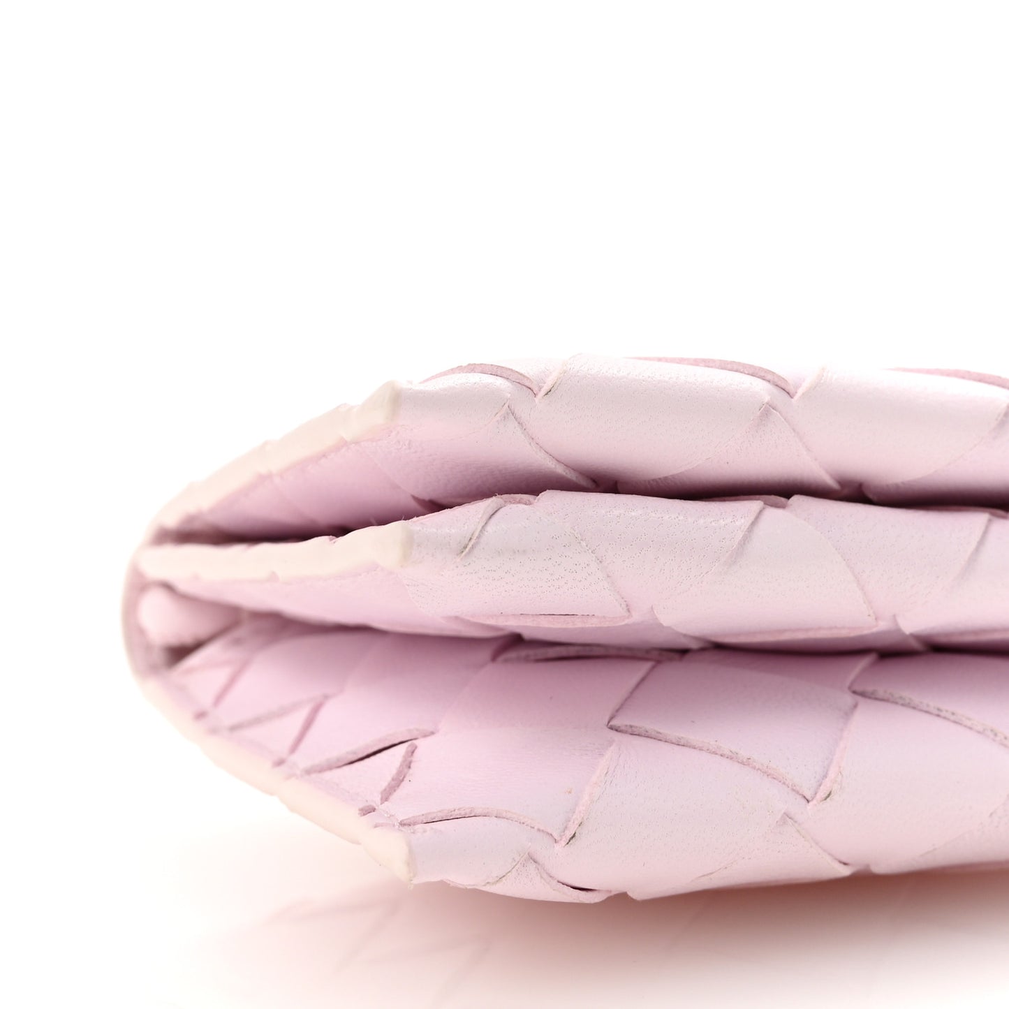 Nappa Intrecciato Card Case On Strap Bliss