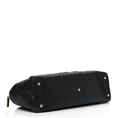 Chanel Caviar Quilted Large Bowler Black 3 of 8