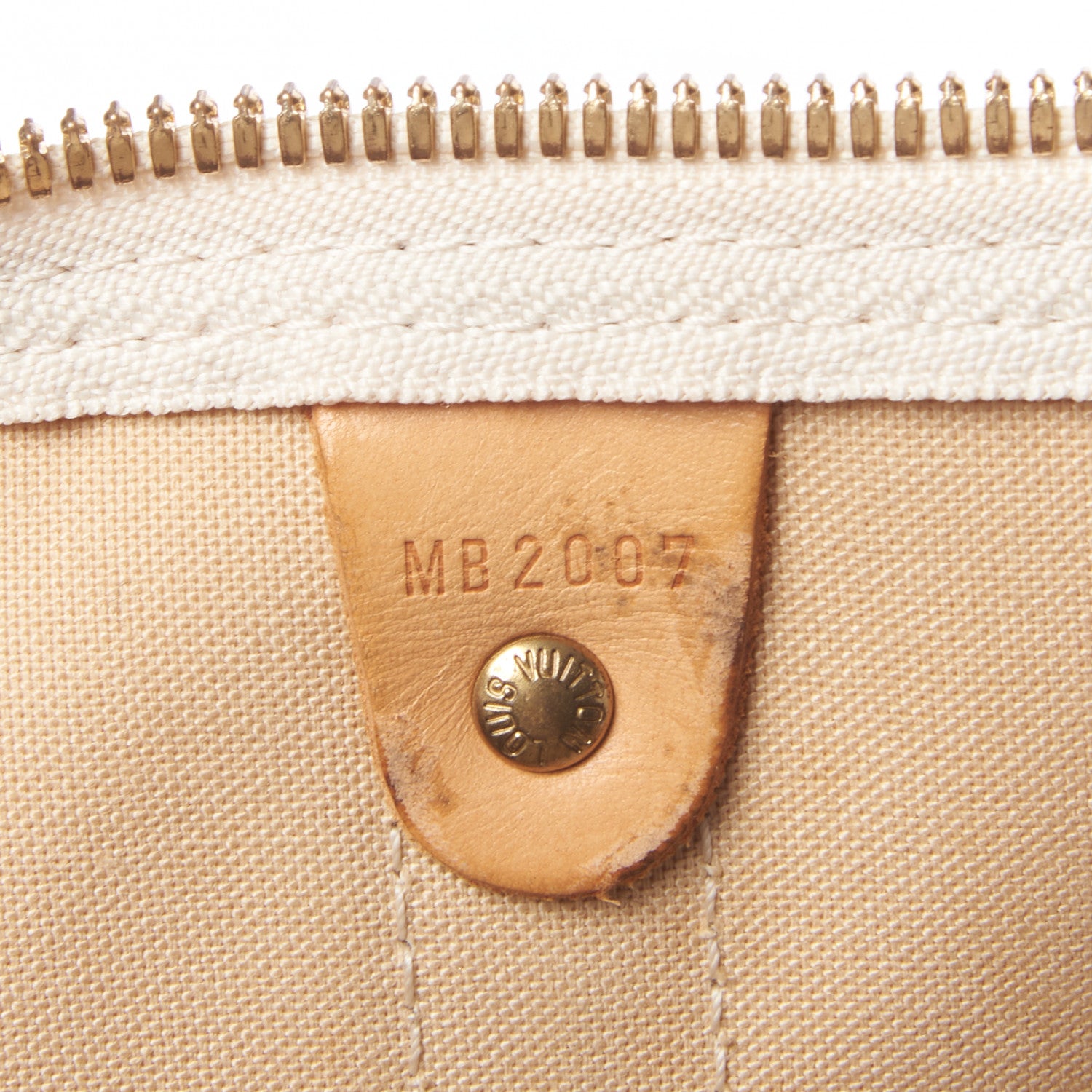 Louis Vuitton Damier Azur Keepall 50 9 of 9