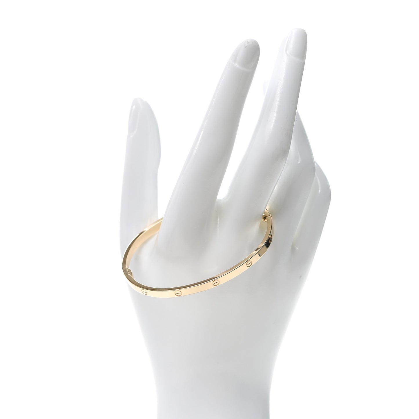18K Yellow Gold Small LOVE Bracelet 18