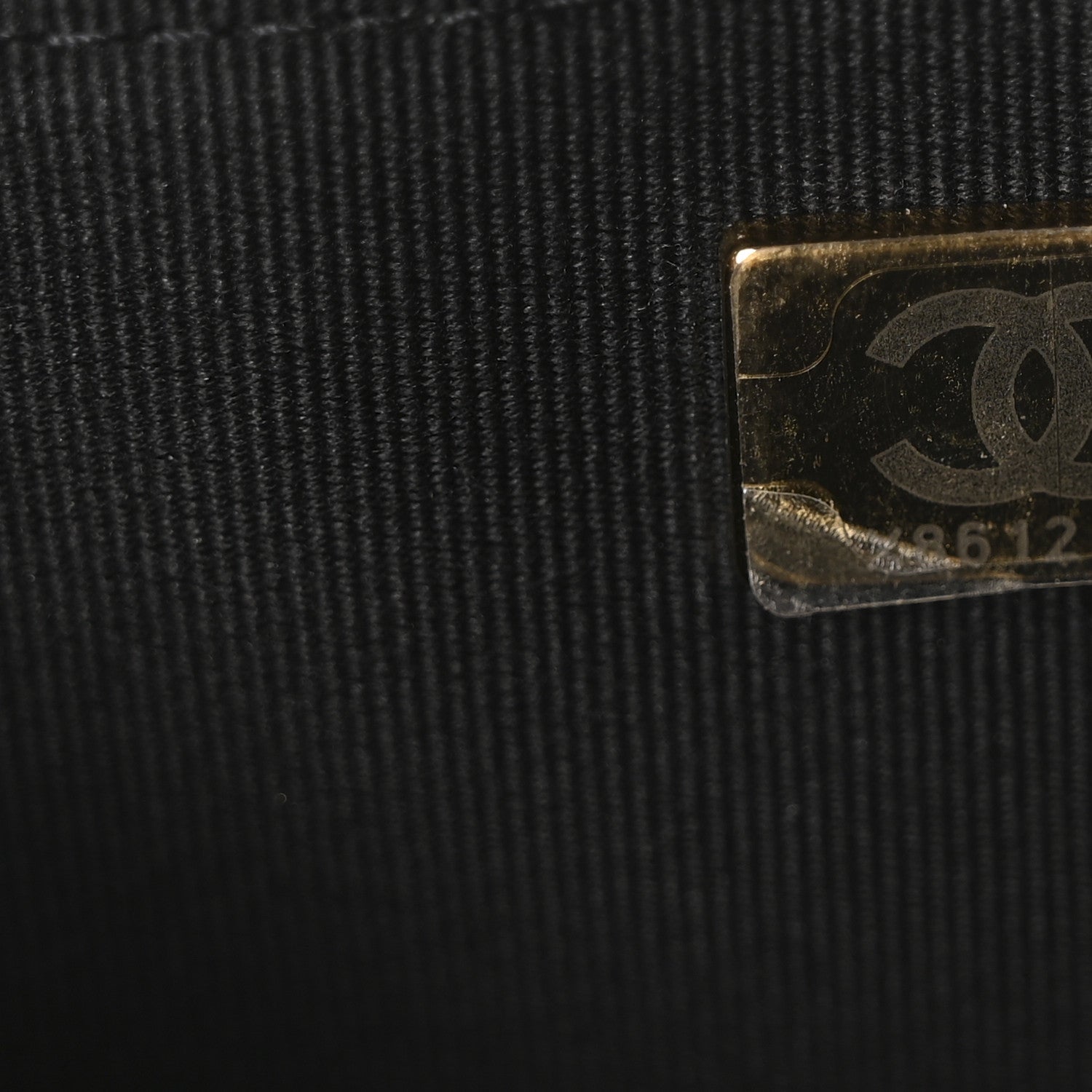 Chanel Lambskin Quilted Top Handle Wallet On Chain WOC Black 7 of 11