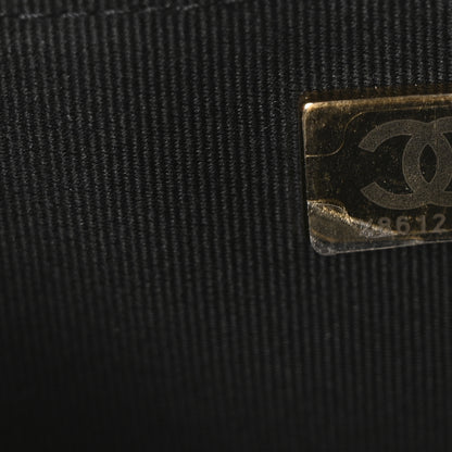 Chanel Lambskin Quilted Top Handle Wallet On Chain WOC Black 7 of 11