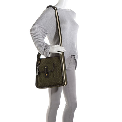 Louis Vuitton Mini Monogram Besace Mary Kate Kaki TST 2 of 7