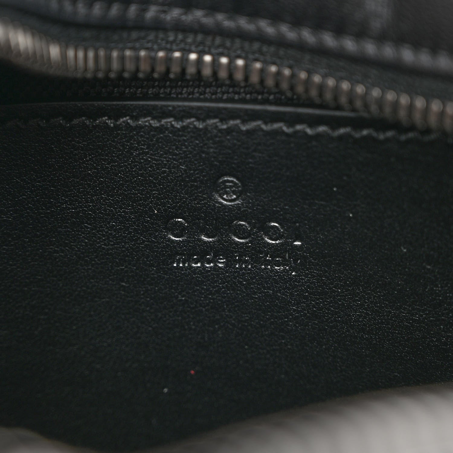 Gucci Calfskin Matelasse Monochrome Small GG Marmont Chain Shoulder Bag Black 5 of 9