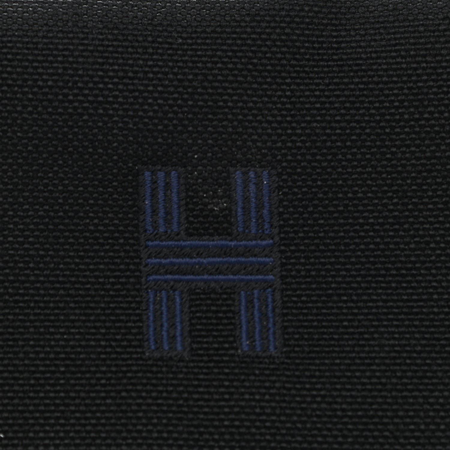 Hermes Canvas Large Bride-A-Brac Pouch Bleu Nuit 7 of 8