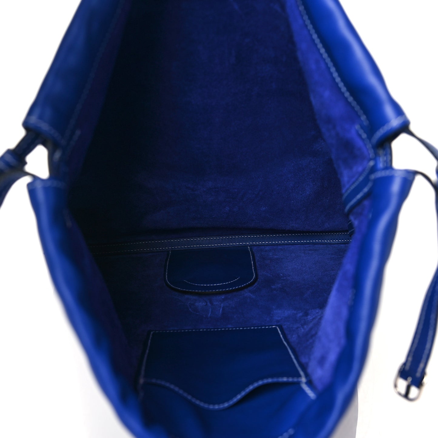 Cheri Calfskin Bridado Backpack Bleu Electrique