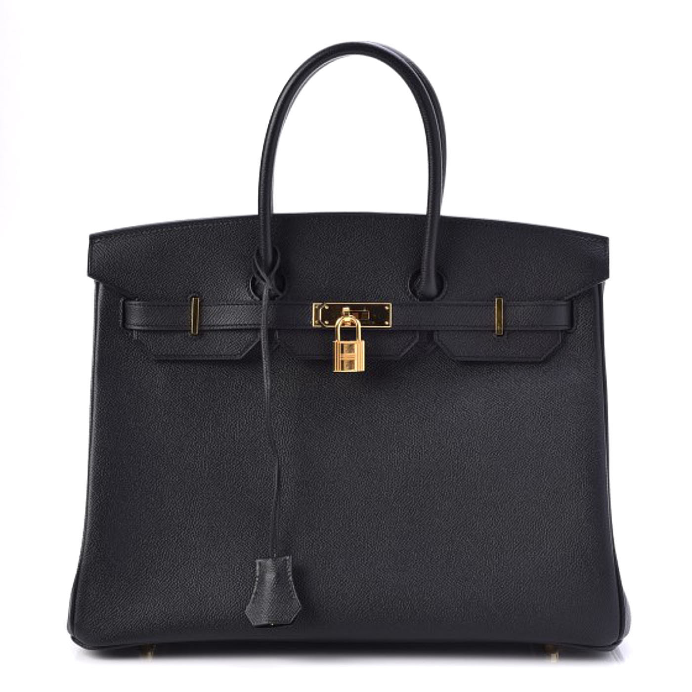 Epsom Birkin 35 Black