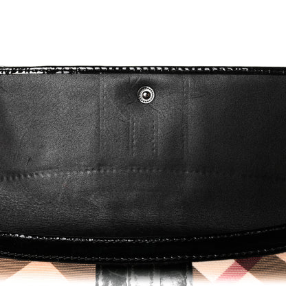 Burberry Nova Check Penrose Continental Wallet Black 12 of 13