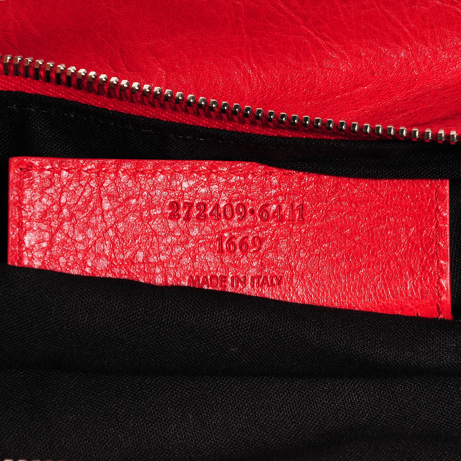 Balenciaga Agneau Mens Day Messenger Rouge Coquelicot 10 of 10