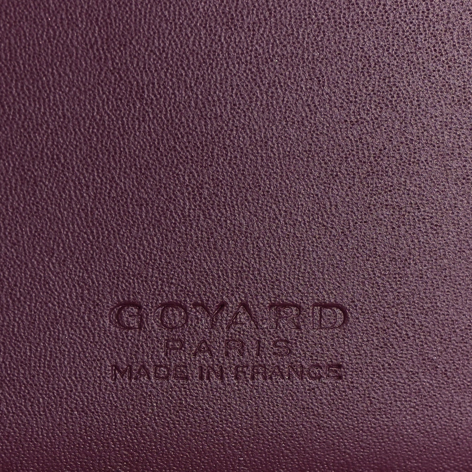 Goyard Goyardine Passport Wallet Burgundy 10 of 14