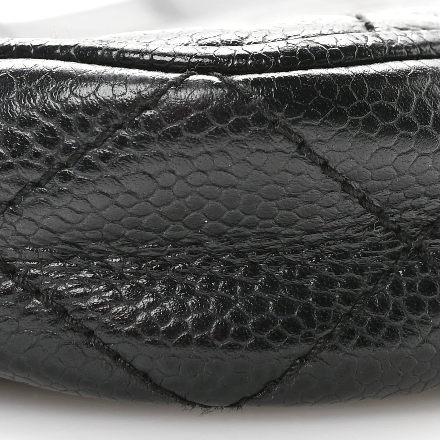 Caviar Quilted Timeless CC Shoulder Bag Black