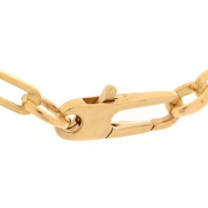 Roberto Coin 18K Yellow Gold Paper Clip Link Necklace 4 of 5