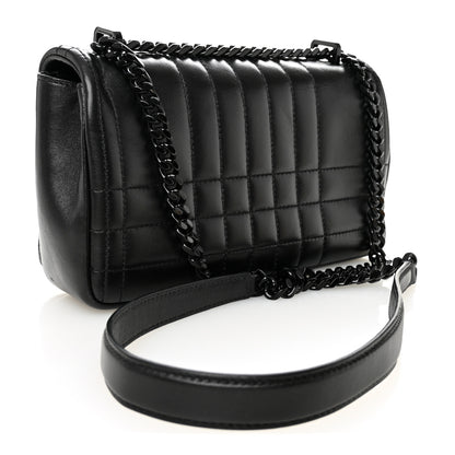 Burberry Lambskin Quilted Small Lola Bag Black 3 of 10