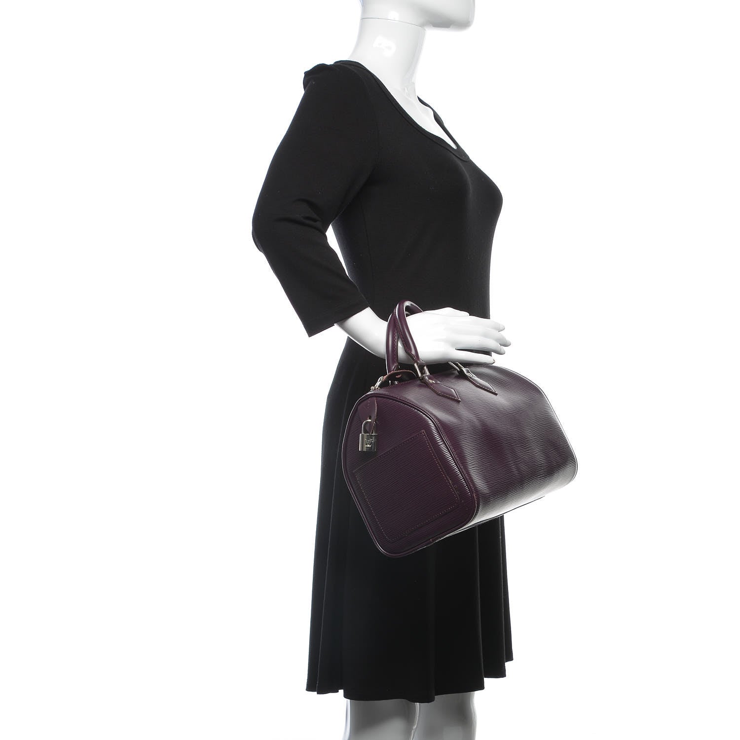 Louis Vuitton Epi Speedy 25 Cassis 2 of 12