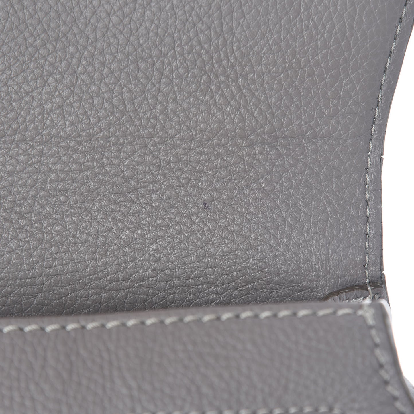 Calfskin Mini Marcie Round Crossbody Bag Cashmere Grey