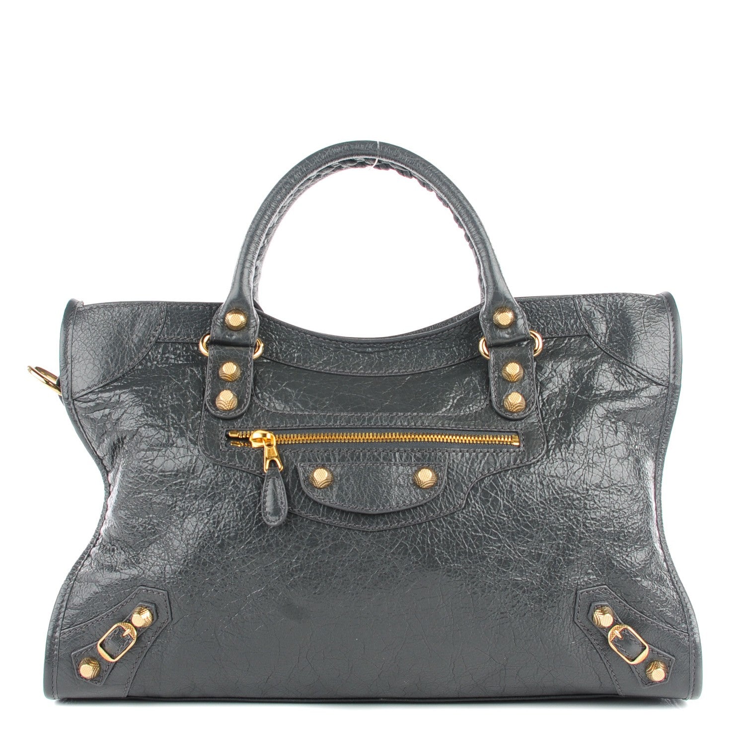 Balenciaga Agneau Giant 12 Gold Hardware City Gris Fossile 1 of 13