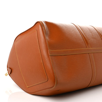 Louis Vuitton Epi Keepall 55 Cipango 7 of 10