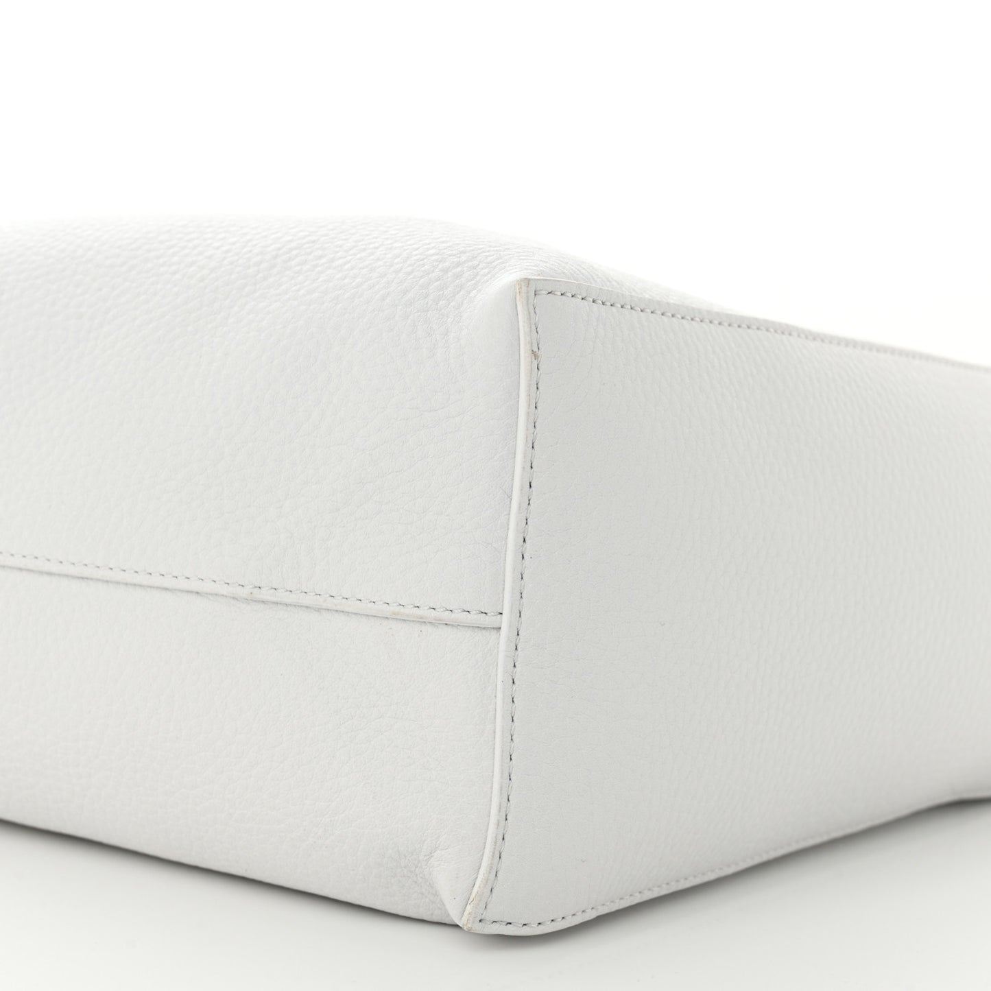 Calfskin Frida Tote Optic White