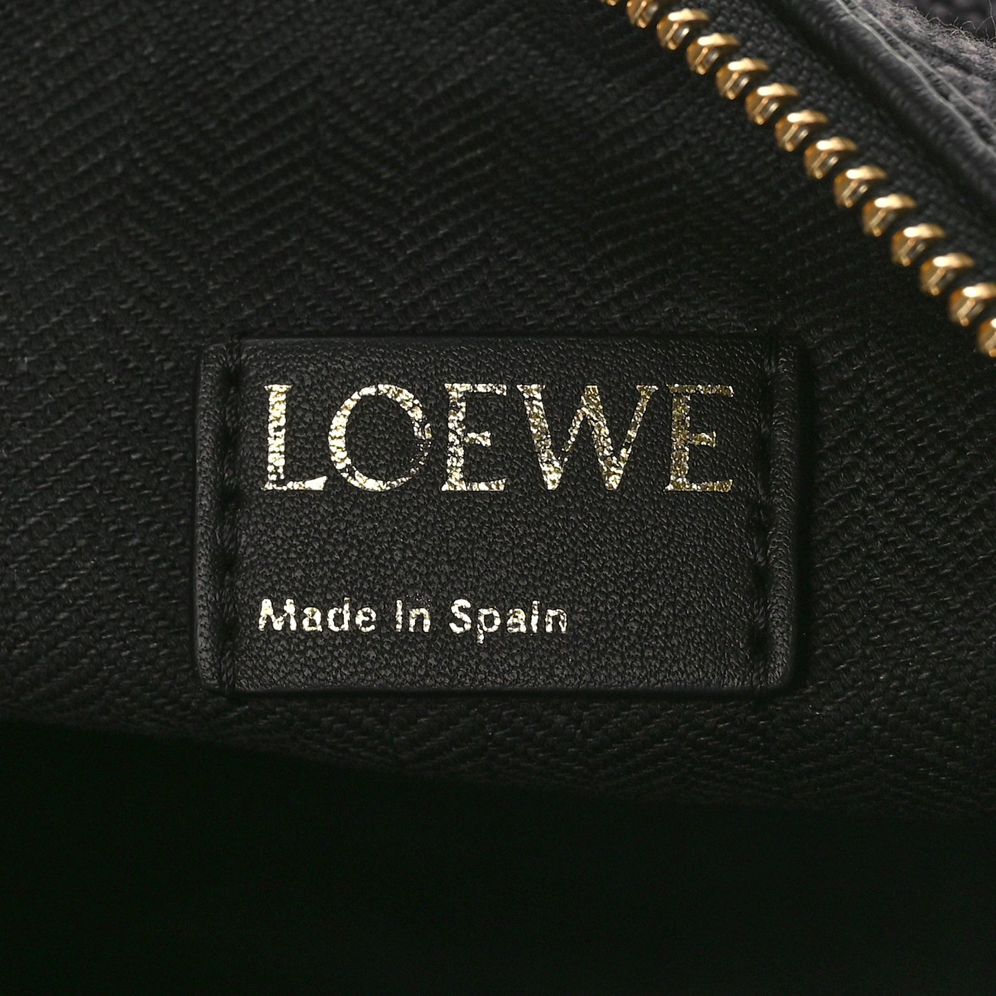 Jacquard Anagram Calfskin Small Cubi Bag Anthracite Black