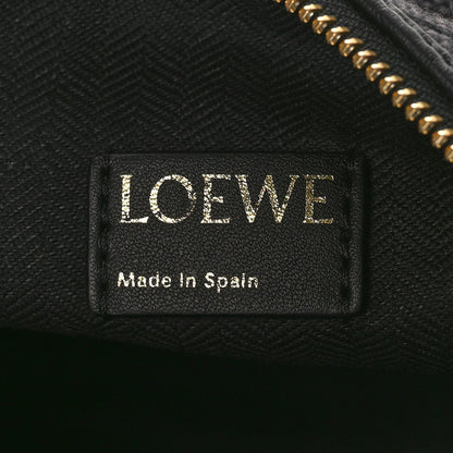 Loewe Jacquard Anagram Calfskin Small Cubi Bag Anthracite Black 6 of 8