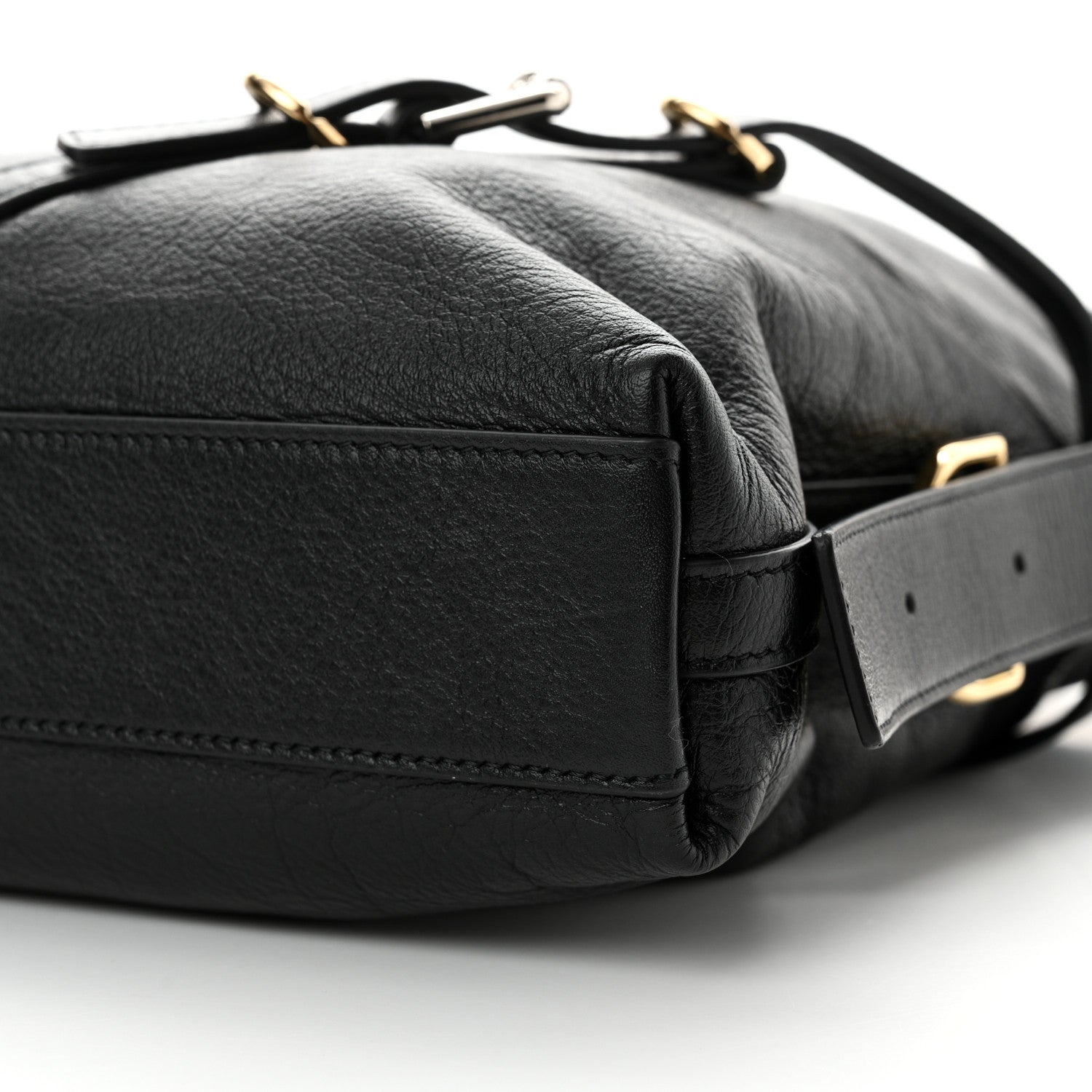 Givenchy Tumbled Calfskin Medium Voyou Bag Black 10 of 10