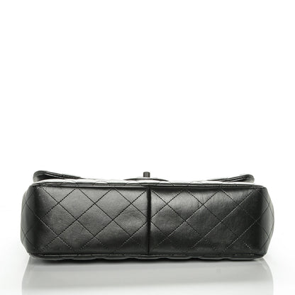 Chanel Lambskin Quilted Jumbo Double Flap So Black 5 of 12