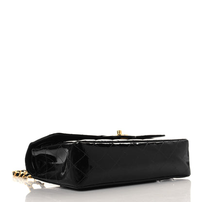 Chanel Patent Quilted Medium Double Flap Black 4 of 12