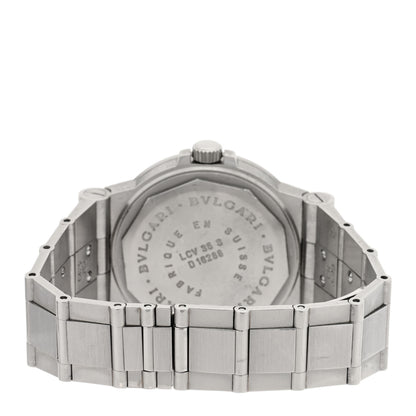 Bulgari Stainless Steel 35mm Diagono Automatic Watch 3 of 4