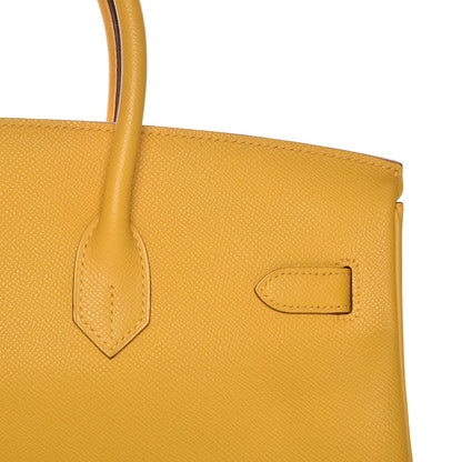 Hermes Epsom Birkin 35 Jaune D'Or 28 of 29