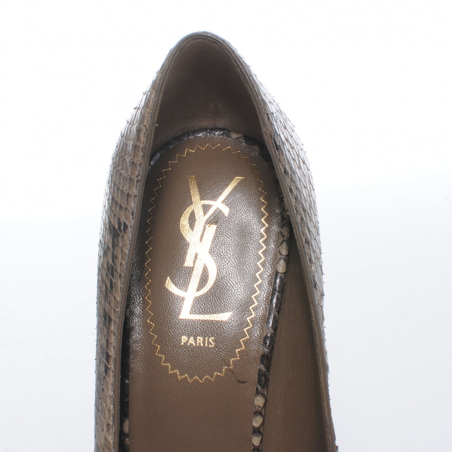 Tribtoo Python 105 Pumps 36 Taupe