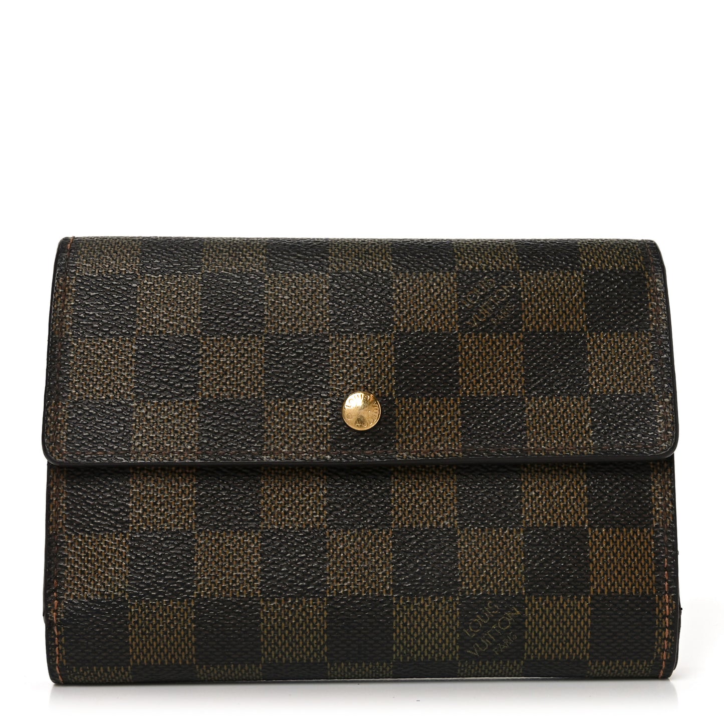 Damier Ebene Porte Tresor Etui Papier Wallet