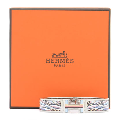 Hermes Enamel Narrow Pegase Pop Clic Clac H Bracelet PM Album De Soie Bis 6 of 6