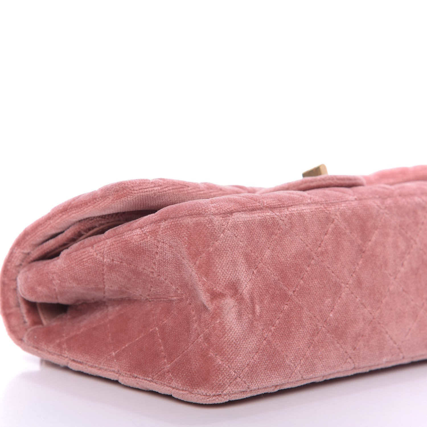 Chanel Velvet Quilted 2.55 Reissue 225 Flap Pink 6 of 12