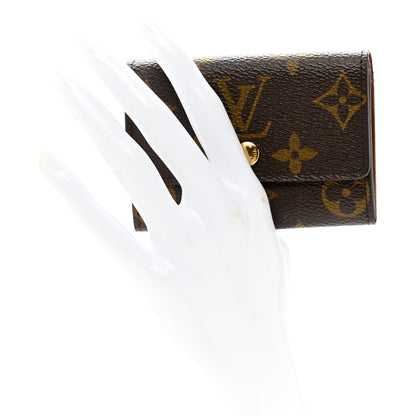 Louis Vuitton Monogram Porte-Monnaie Plat Coin Purse 2 of 7