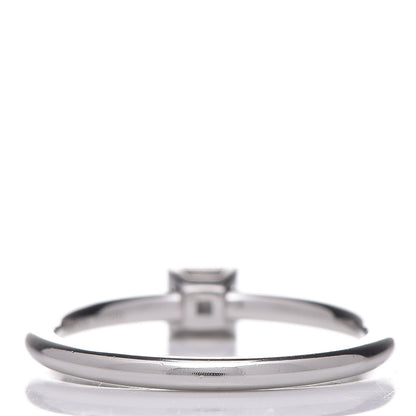 Tiffany Platinum Diamond .15ct Bezet Ring 50 5.25 3 of 5