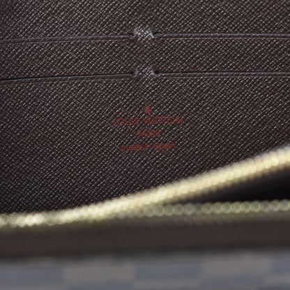 Louis Vuitton Damier Ebene Zippy Wallet 6 of 12