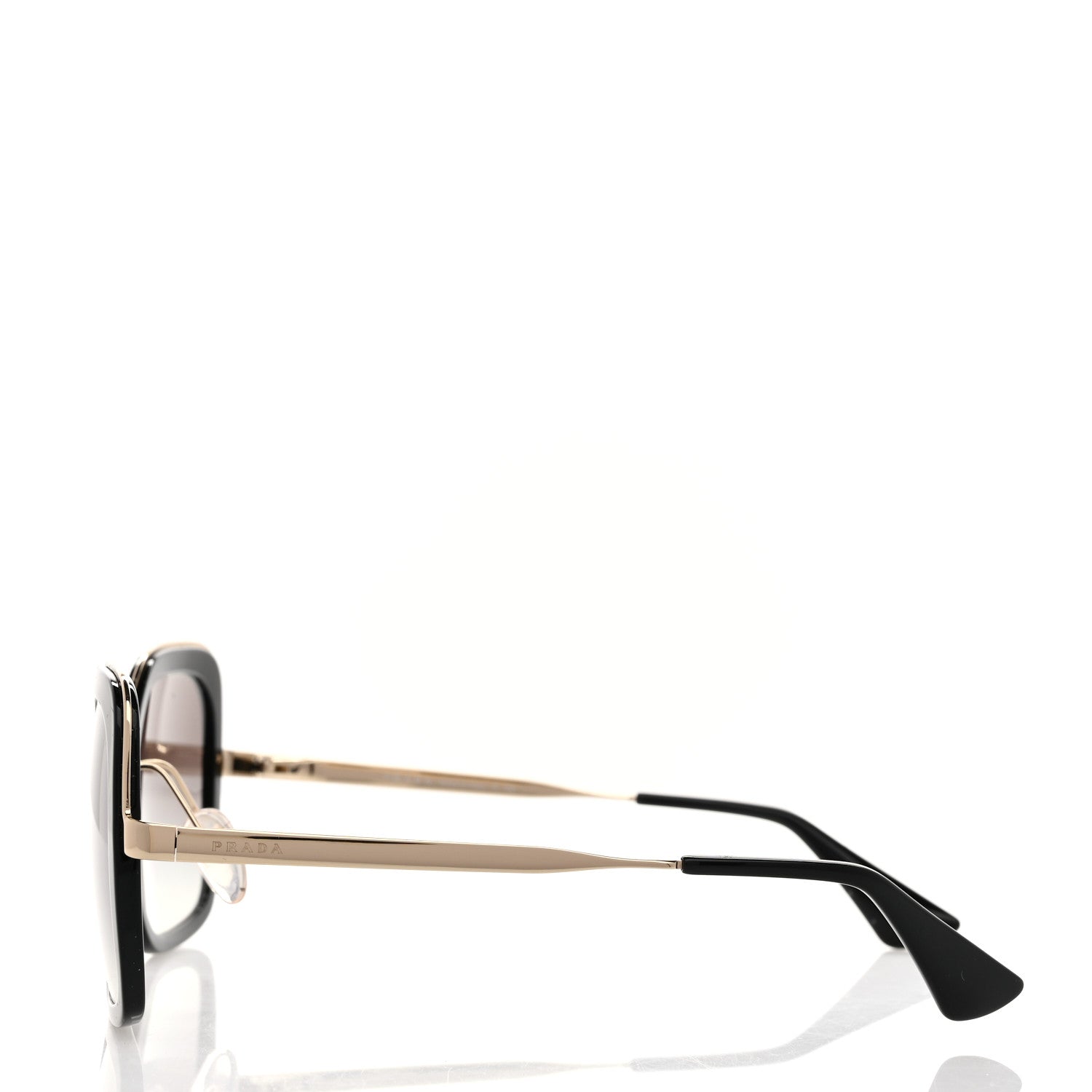 Prada Cinema Sunglasses SPR57U Black 3 of 8
