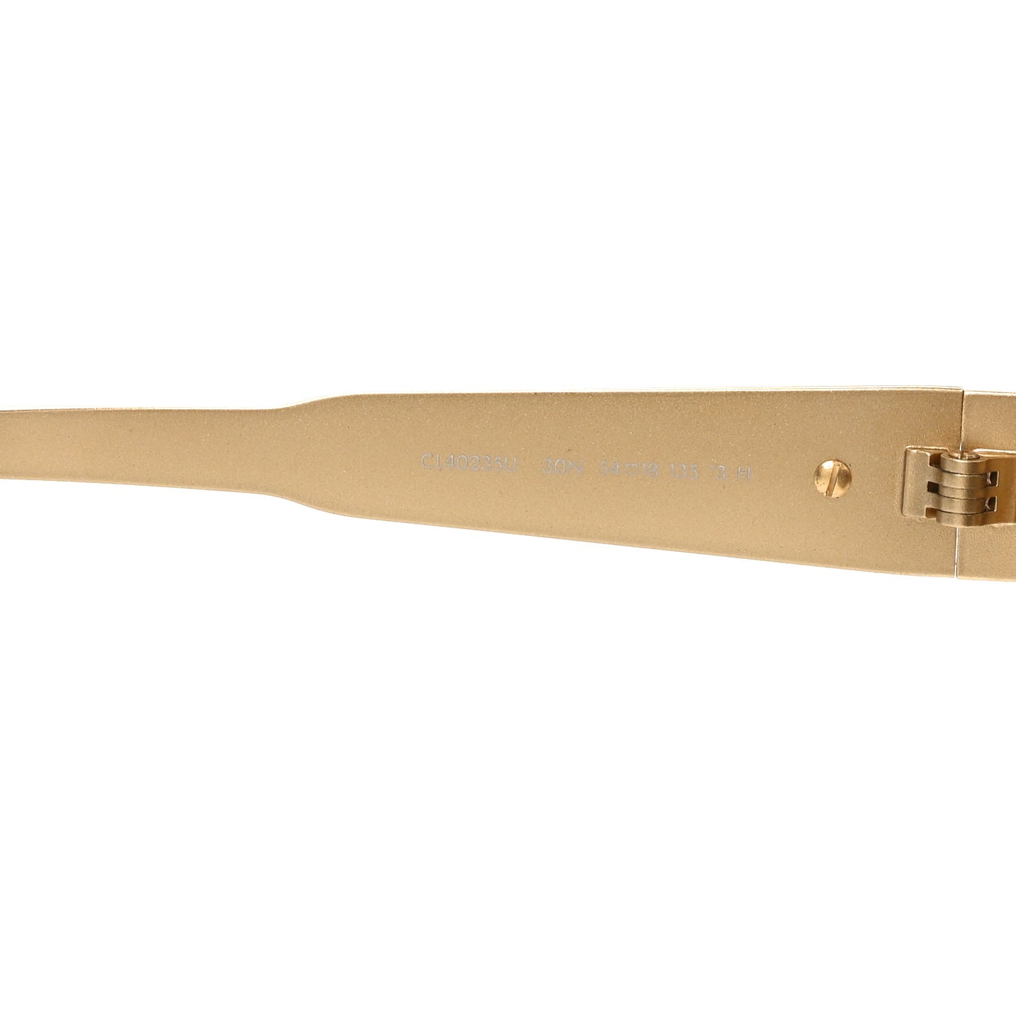 Metal Triomphe 01 Sunglasses CL40235U Gold Green