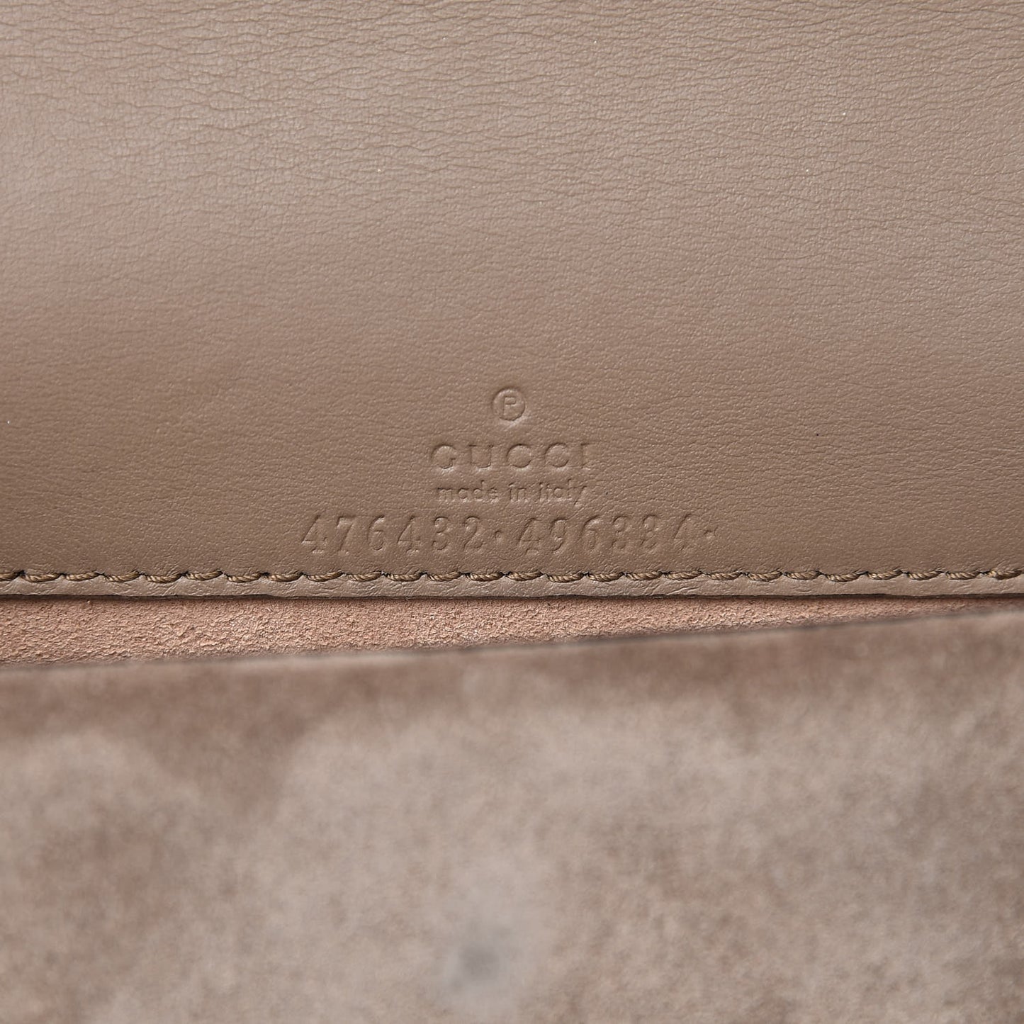 GG Supreme Monogram Super Mini Dionysus Shoulder Bag Taupe